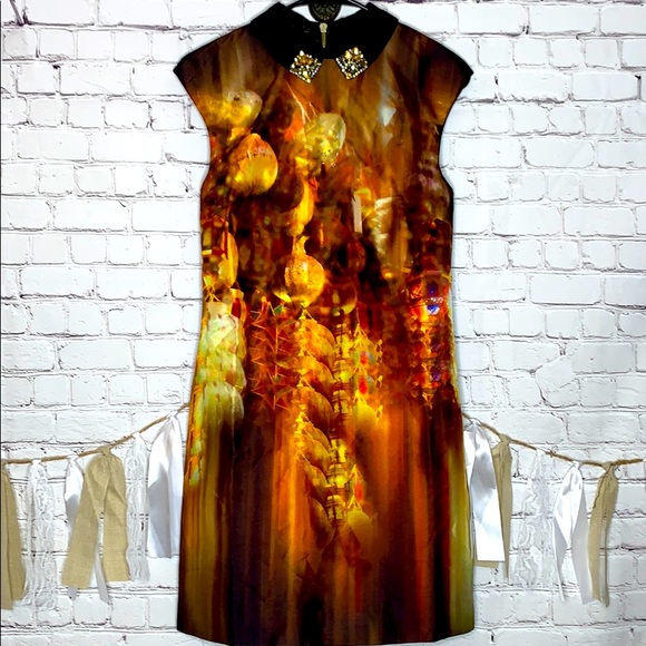 Ted Baker Dress Holiday Size 0 Jeweled - Picture 2 of 6